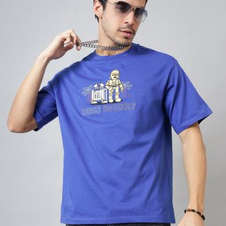 Star Wars Printed Oversized Tshirt For Men