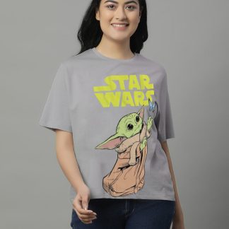 Star Wars Baby Yoda Tshirt Women
