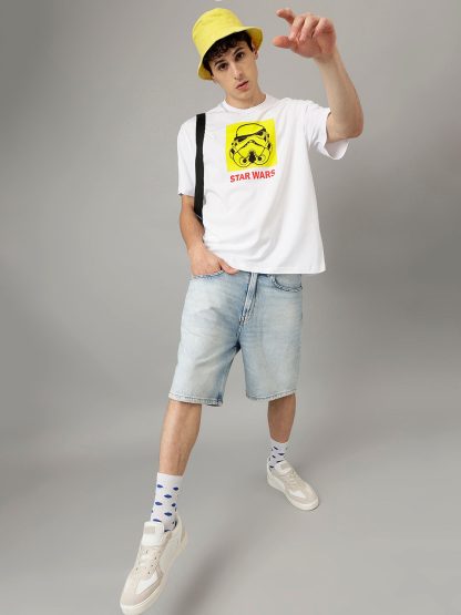 Star Wars Ep- Ix Printed Oversized Tshirt For Men - Image 5