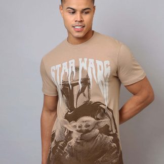 Star Wars Printed Regular Fit Tshirt For Men
