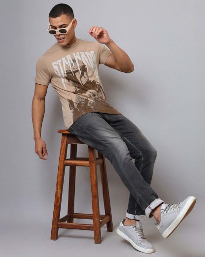 Star Wars Printed Regular Fit Tshirt For Men - Image 4