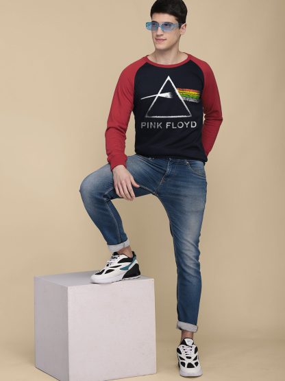Pink Floyd Navy Sweatshirt For Men - Image 5