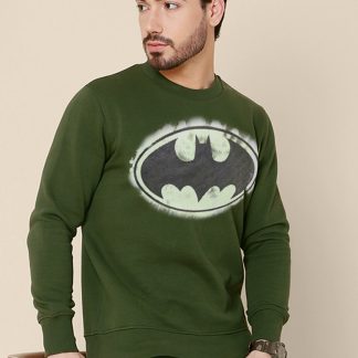 Batman Green Sweatshirt For Men