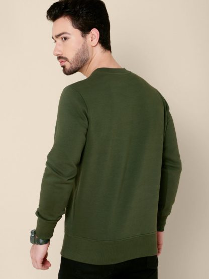 Batman Green Sweatshirt For Men - Image 4