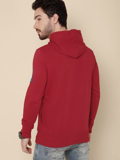 NASA Red Hoodie For Men - Image 4