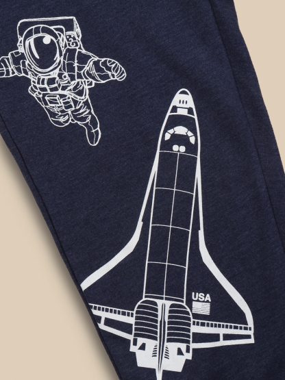 NASA Blue Jogger For Men - Image 6