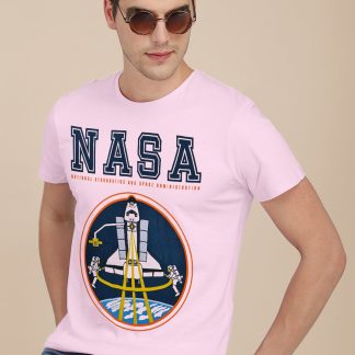NASA Purple Tshirt For Men