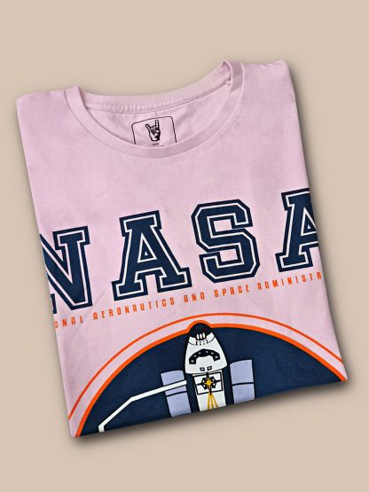 NASA Purple Tshirt For Men - Image 2