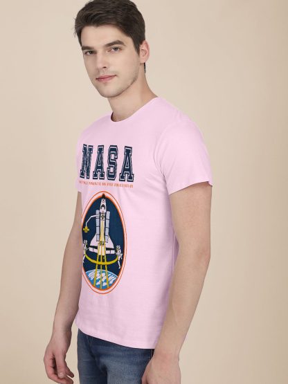 NASA Purple Tshirt For Men - Image 3