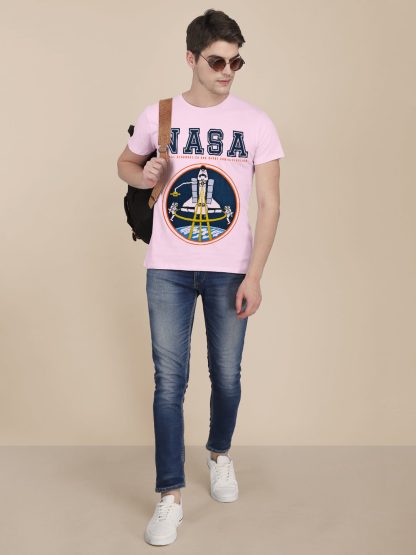 NASA Purple Tshirt For Men - Image 5