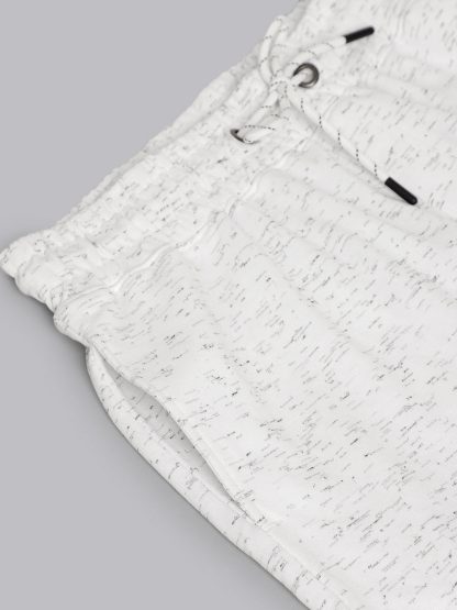 NASA White Shorts For Men - Image 5