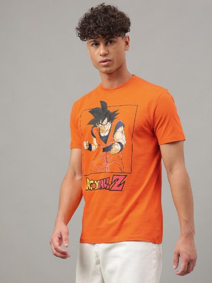 Dragon Ball Z Orange Tshirt For Men - Image 3