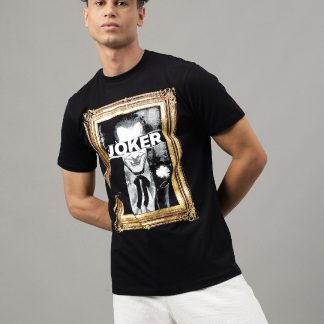 Joker Black Tshirt For Men