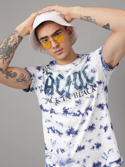 AC/DC Blue Tshirt For Men - Image 5