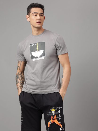 Naruto Grey Tshirt For Men - Image 2