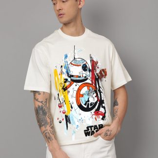 Star Wars White Tshirt For Men