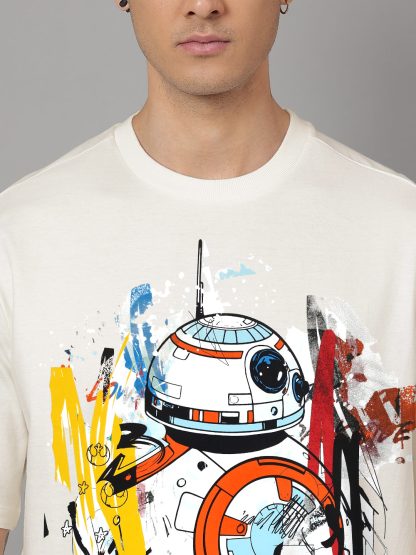 Star Wars White Tshirt For Men - Image 5