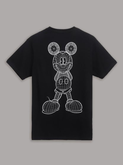 Mickey & Friends Black Tshirt For Men - Image 7