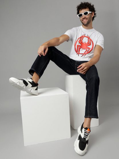 Spiderman White Tshirt For Men - Image 5