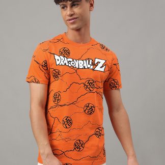 Dragon Ball Z Orange Tshirt For Men
