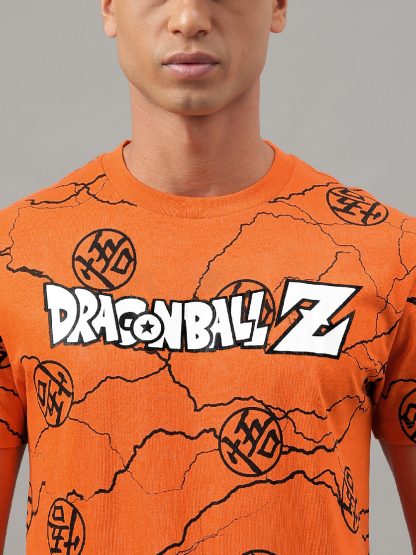 Dragon Ball Z Orange Tshirt For Men - Image 5