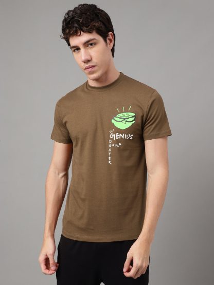 Dexter's Laboratory Brown Tshirt For Men - Image 2