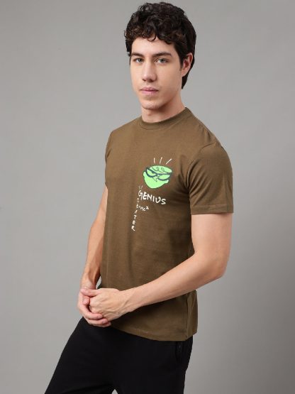 Dexter's Laboratory Brown Tshirt For Men - Image 3