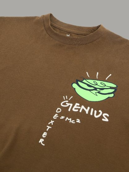 Dexter's Laboratory Brown Tshirt For Men - Image 5