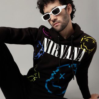 Nirvana Black Hoodie For Men