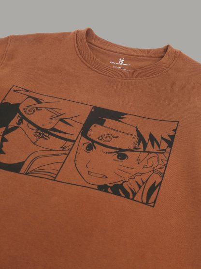 Naruto Brown Sweatshirt For Men - Image 5