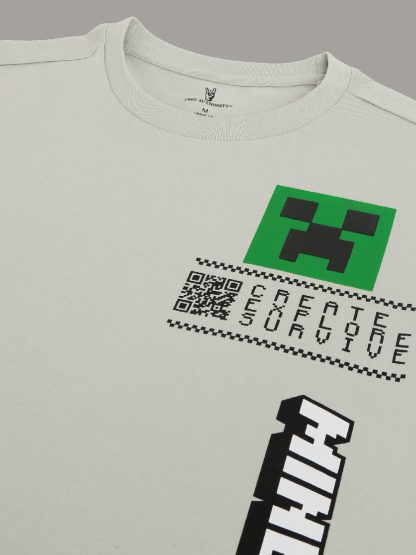 Minecraft Oversized Tshirt For Men - Image 5