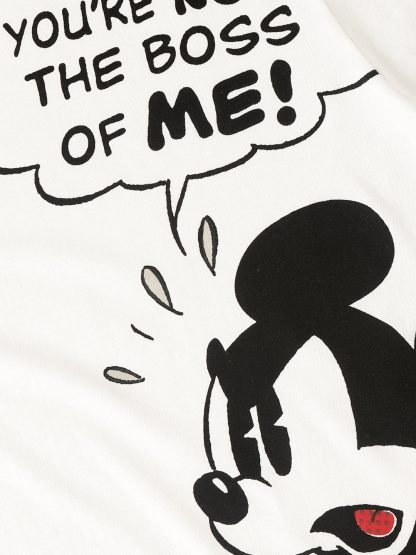Mickey & Friends White Tshirt For Women - Image 6