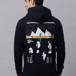 Pink Floyd Navy Hoodie For Men