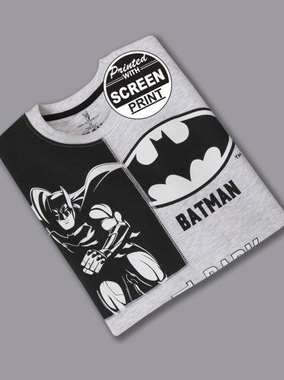 Batman Grey Sweatshirt For Men - Image 2