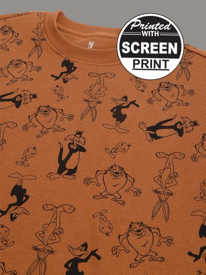 Looney Tunes Oversized Sweatshirt For Men - Image 2