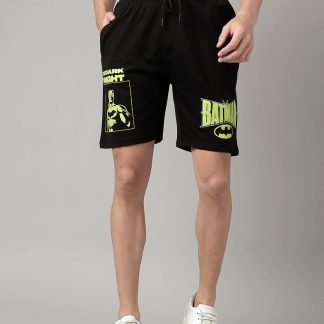 Batman Black Shorts For Men
