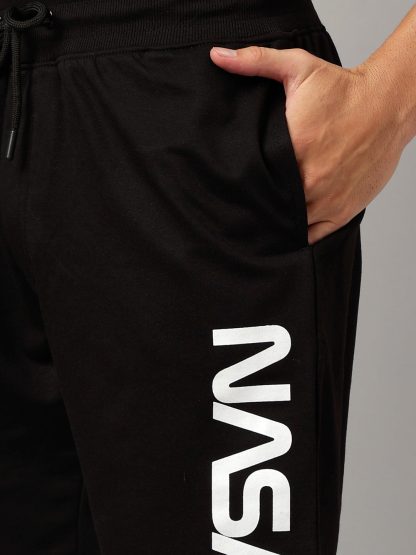 NASA Black Shorts For Men - Image 6