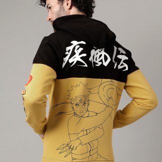 Naruto Multi Color Hoodie For Men