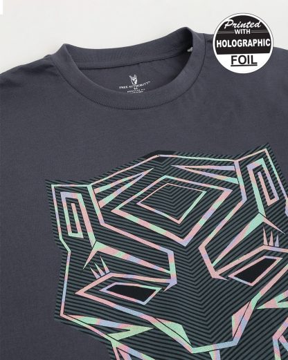Black Panther Regular Fit Tshirt For Men - Image 2