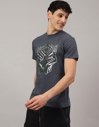 Black Panther Regular Fit Tshirt For Men - Image 3