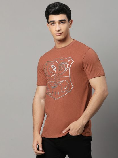 Harry Potter Brown Tshirt For Men - Image 3