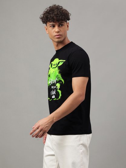 The Mandalorian Black Tshirt For Men - Image 3