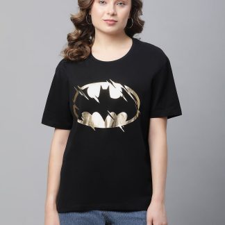 Batman Black Tshirt For Women