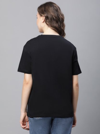 Batman Black Tshirt For Women - Image 2
