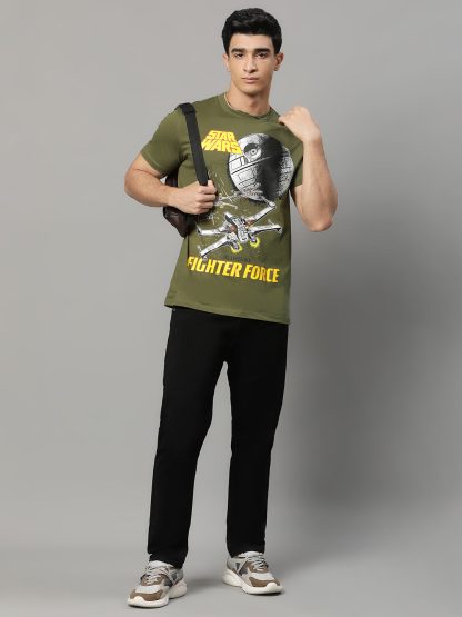 Star Wars Green Tshirt For Men - Image 4