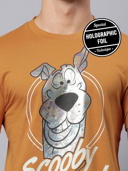 Scooby Doo Brown Tshirt For Men - Image 2