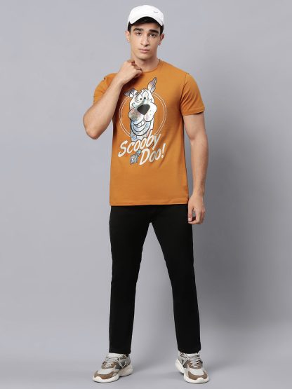 Scooby Doo Brown Tshirt For Men - Image 4