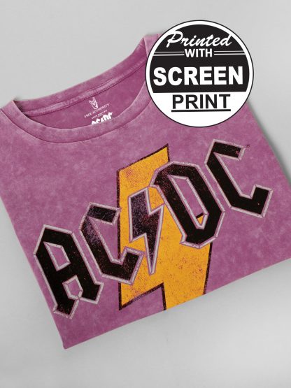 ACDC Oversized Tshirt For Women - Image 2