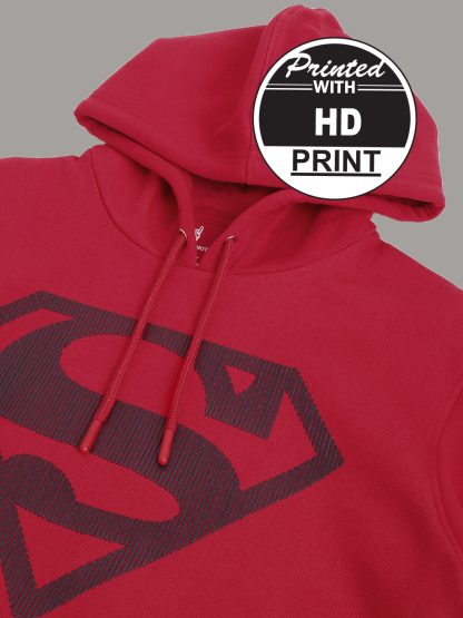 Superman Red Hoodie For Men - Image 2