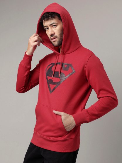 Superman Red Hoodie For Men - Image 3